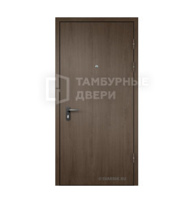 Дверь тамбурная глухая утепленная винорит — ламинат ТД-77